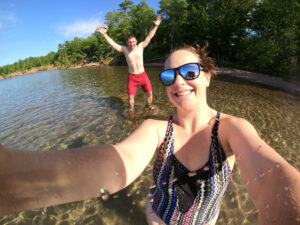 David & Lina Stock in the Apostle Islands WI