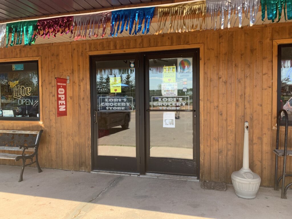 Lori's Grocery Store on Madeline Island